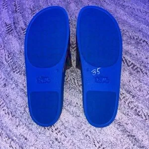 COACH Signature SLIDES Men\'s Size 9 Sandals BLUE/MULTI (NIB) Blue COACH Sandals and Slides for Men | Lyst main image 4